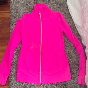 LULULEMON neon pink jacket
